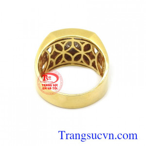 Nhẫn nam lịch lãm 18k