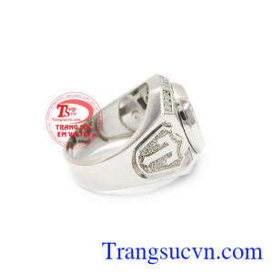 Nhẫn nam nhập khẩu đẳng cấp vàng 10k sang trọng, tôn lên sự nam tính và phong cách riêng cho phái mạnh