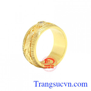 Nhẫn nam phượng hoàng 10k là sản phẩm được thiết kế tinh xảo, tỉ mỉ, chất lượng cao.