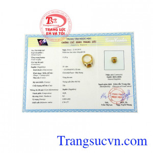 Sản phẩm có giấy kiểm định chất lượng, đảm bảo uy tín