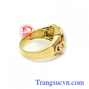 Nhẫn nam vàng tây đẹp kim đẹp,nhẫn nam nhập khẩu nguyên chiếc bền đẹp sáng bóng,Đảm bảo chất lượng vàng,bảo hành Uy tín,khách hàng ưa chuộng nhiều năm