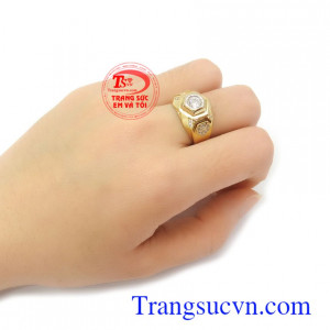 Nhẫn nam vàng tây uy tín, chất lượng, giao hàng nhanh trên toàn quốc