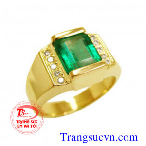 Nhẫn nam vàng tây