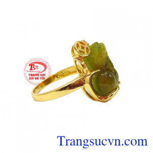 Vì vậy, nhẫn nữ tỳ hưu là sản phẩm đang được rất nhiều khách hàng nữ ưa chuộng,Nhẫn nữ 14k tỳ hưu may mắn