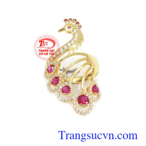 Nhẫn nữ vàng thời trang 10k đeo hợp phong cách phái đẹp, tôn lên nét dịu dàng, quyến rũ và thời trang Nhẫn nữ vàng thời trang 10k