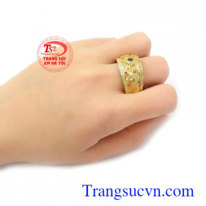 Nhẫn vàng rồng phượng đẹp