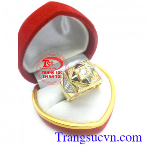 Nhẫn vàng tây cho nam