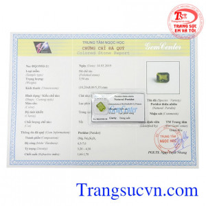 Peridot thiên nhiên ép vỉ đẹp, chất lượng cao, bảo hành 6 tháng, giao hàng trên toàn quốc.