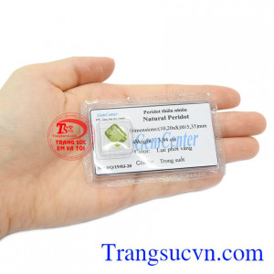 Sản phẩm có giấy kiểm định từ trung tâm kiểm định uy tín cấp.