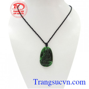 Phật bản mệnh tuổi Tuất và tuổi Hợi đẹp là sản phẩm ngọc cẩm thạch thiên nhiên, sản phẩm có giấy kiểm định đá tự nhiên