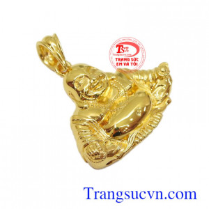 Phật di lặc vàng 18k