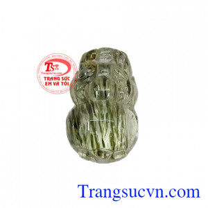 Tỳ hưu Thạch Anh Tóc Đẹp May Mắn