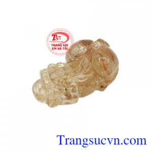 Tỳ hưu là linh vật xua đuổi tà ma đen đủi, mang lại tài lộc, may mắn trong công việc và cuộc sống