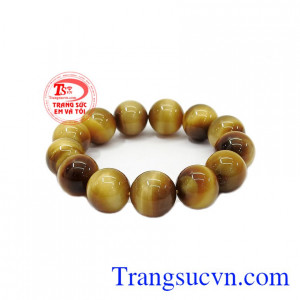 Vòng Đeo Tay Đá Mắt Hổ Tự Nhiên, chuỗi đeo tay đá mắt hổ đẹp, mắt hổ thiên nhiên