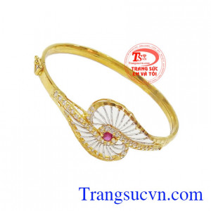 Vòng tay vàng đẹp bảo hành 6 tháng, vàng 10k, giao hàng nhanh trên toàn quốc