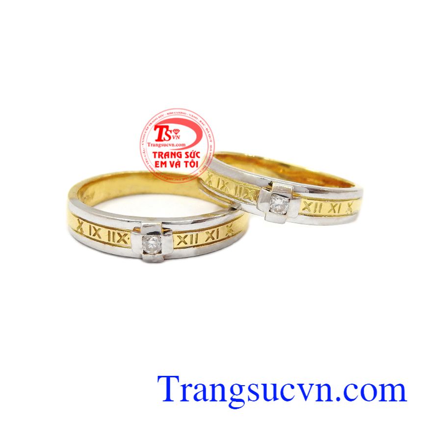 Nhẫn cưới vàng 14k giá rẻ