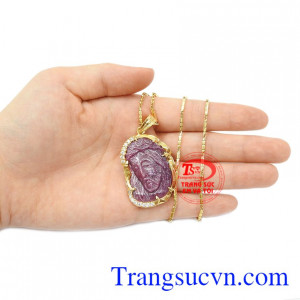 Bộ dây Chúa bọc vàng có giấy kiểm định do trung tâm kiểm định uy tín cấp.