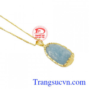 Bộ dây chuyền mặt Phật tuổi Thìn-Tỵ.