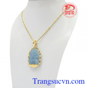 Bộ dây chuyền mặt Phật tuổi Thìn-Tỵ có giấy kiểm định.