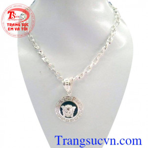 Mặt dây chuyền nam, dây chuyền bạc cho nam, mặt dây đẹp và sang. Bộ dây chuyền mặt bạc