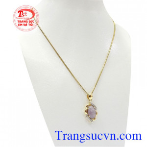 Sản phẩm phù hợp với nhiều độ tuổi,Bộ dây chuyền Sapphire