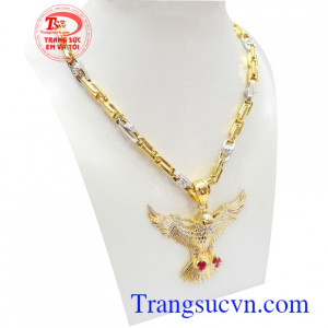 Bộ dây nam đại bàng dũng mãnh phù hợp phong cách thời trang phái mạnh, là món quà tặng ý nghĩa cho người yêu thương Bộ dây nam đại bàng dũng mãnh