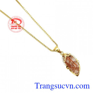 Sản phẩm thích hợp làm quà tặng cho người thân hoặc bạn bè,Bộ dây thạch anh tóc đẹp