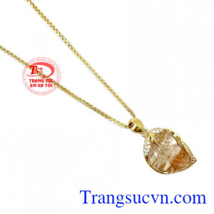 Sản phẩm thích hợp làm quà tặng cho người thân hoặc bạn bè,Bộ dây thạch anh tóc may mắn