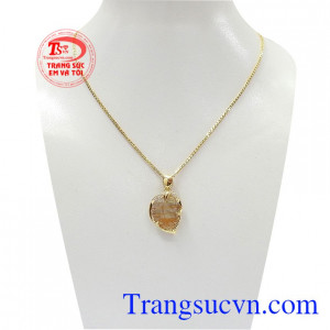 Bộ dây thạch anh tóc may mắn sang trọng, thời trang, đẳng cấp, hợp phong cách thời trang phái đẹp,Bộ dây thạch anh tóc may mắn