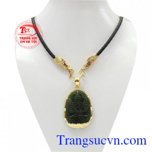 Bộ trang sức nephrite hư không tạng bồ tát