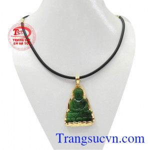 Bộ trang sức phật a di đà ngọc cẩm thạch