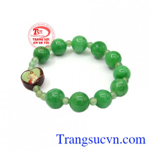 Chuỗi mân côi đeo tay,tràng hạt bằng ngọc cẩm thạch,Chuỗi mân côi ngọc