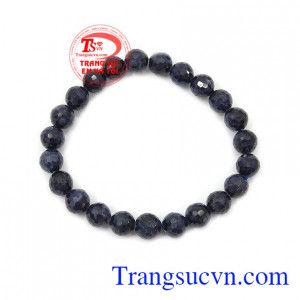 Chuỗi tay sapphire may mắn 8 ly mang lại ý nghĩa thành công, may mắn cho người đeo
