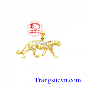 Mặt dây chuyền vàng tây được thiết kế trên máy 3D Tạo sáp theo yêu cầu 