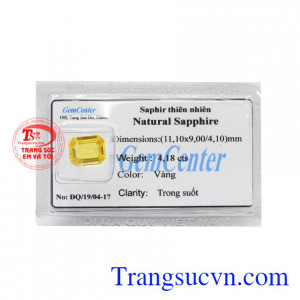 Đá ép vỉ Sapphire chất lượng thiên nhiên, màu đẹp, bắt mắt, tươi sáng.