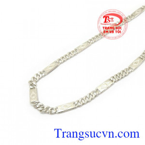 Dây bạc nam phong cách giúp cản gió và bảo vệ sức khỏe