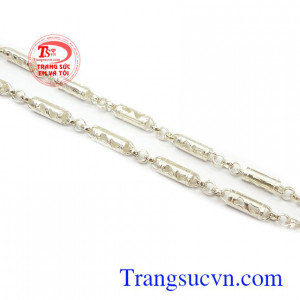 Dây chuyền bạc đẹp nam thương hiệu uy tín, chất lượng, giao hàng toàn quốc