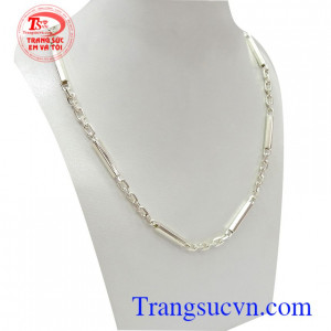 Dây chuyền nam bạc nam tính bền đẹp, chất lượng, chế tác công nghệ cao cấp