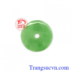 Đồng xu cẩm thạch bình an màu sắc đẹp, vân ngọc đẹp, phù hợp làm mặt dây chuyền đeo hợp thời trang và phong thủy