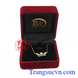 Bảo hành uy tín, giao hàng toàn quốc. Kiềng vương miện vàng, Kiềng vương miện vàng