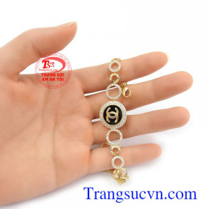 Lắc tay vàng tây 10k dịu dàng