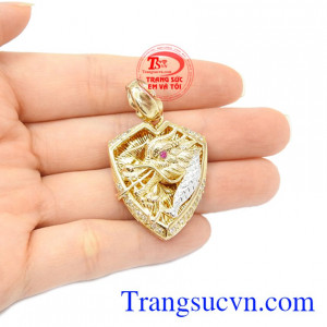 Mặt chuyền rồng vàng nam đẹp.