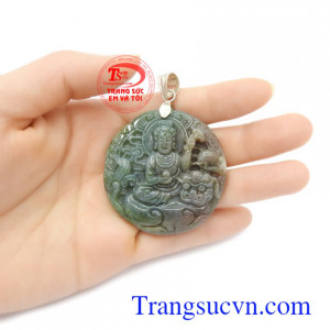 Mặt đá phật rồng phù hợp phong cách thời trang mới, rất được phái mạnh ưa chuộng.