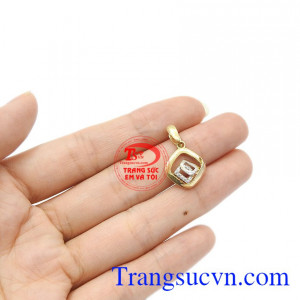 Mặt dây nữ đẹp. Mặt dây chữ lồng mặt