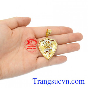 giao hàng trên toàn quốc. Mặt dây chuyền khiên vàng che chở