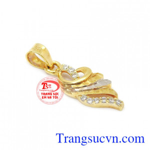 Mặt chuyền nữ,mặt dây vàng đẹp. 