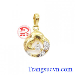 Mặt dây chuyền vàng tin