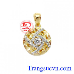 Mặt dây hạnh phúc tròn đầy