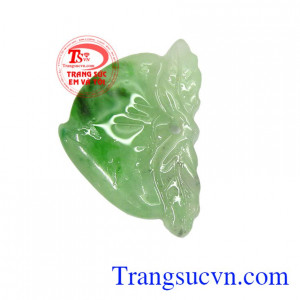 Mặt dây quả đào trường thọ đeo làm mặt dây chuyền bọc vàng