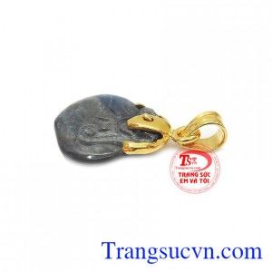 Mặt dây được bảo hành uy tín, giao hàng toàn quốc. Mặt dây Sapphire trái đào